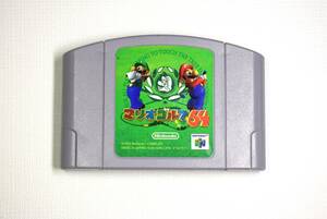 任天堂 Nintendo64 マリオゴルフ64 ゲームソフト　中古品