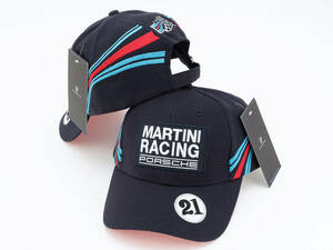 【Porsche MARTINI Racing Collection】【ポルシェ マルティーニ コレクション】 21 キャップ（PORSCHE CARRERA CUP PCCJ GT Challenge）