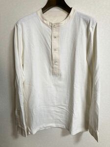 【新品】 GOUCHA ゴーチャ ヘンリーネック Tシャツ ロングT CLASSIC HENLEY NECK-SHIRT BLOKE WHITE S RRL ナイジェルケーボン