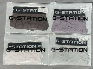 G-Station/ジーステーション　ボクサー4枚セット　半ケツ　モーダル製
