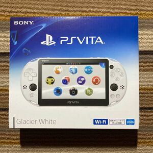 PS Vita グレイシャーホワイト PCH-2000 Wi-Fiモデル 
