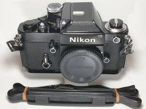 【美品／動作確認済】 ニコン Nikon F2 (DP-1)ブラックボディー 所有欲を満たす機械式一眼レフの歴史的名機です！#1171