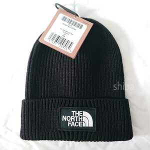 THE NORTH FACE ニット帽 カフド ビーニー 帽子 キャップ 黒 ブラック 海外限定 ユニセックス ワンサイズ