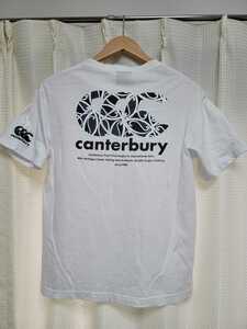 【送料無料】 Canterbury カンタベリー Tシャツ メンズ L 白 ニュージーランド 