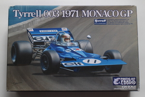 エブロ 1/20 ティレル 003 モナコ GP 1971