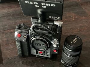 新品同様 RED Scarlet-X 4K Digital Cinema Camera AL Canon EFマウントパッケージ 55-250mm 手ぶれ補正レンズ付　即4K撮影OK！送料無料