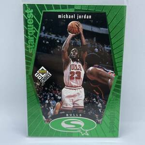 NBA 1998 Upper Deck UD Choice Starquest Green Michael Jordan ジョーダン