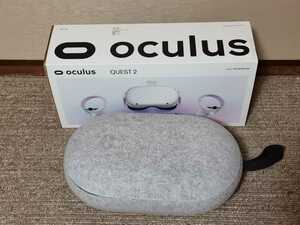 美品 Oculus Quest2 64GB VRゴーグル 純正ケース付 オキュラスクエスト2