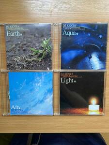 4枚セット!Mix CD DJ Kenta 『Air』『Light』『Aqua』『Earth』 廃盤 muro Kiyo Kenta watarai koco missie celory notoya 送料無料