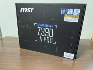 MSI PRO Z390-A PRO LGA 1151 Intel Z390 Motherboard
