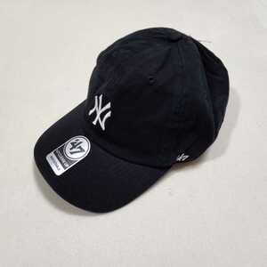 新品　キャップ　47 Brand ブルー　clean up　MLB　帽子　ニューヨーク・ヤンキース　野球