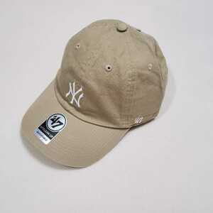 新品　キャップ　47 Brand　clean up　MLB　帽子　ニューヨーク・ヤンキース