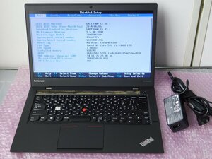ジャンク Junk ThinkPad X1 Carbon 2nd Gen2 20A8-S06T0A Core i5 4300U/8GB/SSDなし キーボード破損あり OS起動は確認済 現物写真 管20
