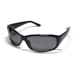 かっこいい 大きめサングラス 新品 ブラック/スモーク 紫外線カット メンズ 紳士 ＵＶ 運転 ゴーグル 黒 4250