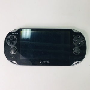 中古難あり PlayStation Vita Wi‐Fiモデル クリスタル・ブラック PCH-1000