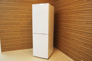 アイリスオーヤマ冷凍冷蔵庫AF162-W右開き2ドア162L　2020年製大容量＆使いやすいBIGボトムフリーザー　除菌洗浄/動作確認済み