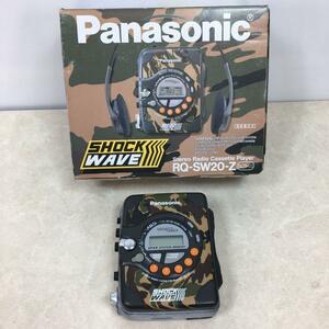 パナソニック　shock wave カモver カセットテープポータブル　激レア