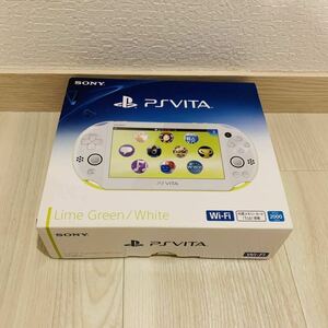【中古】PS Vita PCH-2000 ZA13 LimeGreen/White ライムグリーン/ホワイト + ソフト3本 + ケース