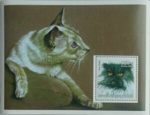 ギニア切手『猫』2002 A