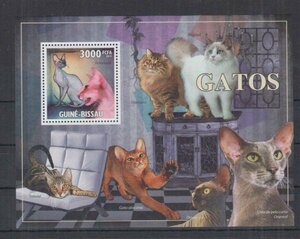 ギニアビサウ切手『猫』2010 B