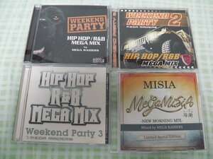 激レア　MISIA　MEGA RAIDERS　WEEKEND　PARTY　1　2　3　　ダンサー　音ハメ　HIPHOP　R/B　MEGA　MIX　DJ　SAKOSHIN　takuro rhythmedia