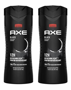 アックス ブラック 男性用 ボディウォッシュ 2個セット AXE BLACK フレグランス メンズ ボディソープ 送料無料