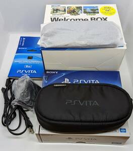 PCH-2000 ZA11 PS Vita Welcome BOX 中古 プレステ ヴィータ PlayStation Wi-Fiモデル ブラック PCHJ-10016
