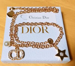 Christian Dior ディオール ネックレス チョーカーゴールド ハート星