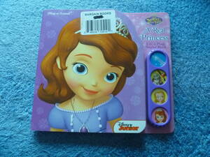 DISNEY JUNIOR SOFIA THE FIRST A REAL PRINCESSの音の出る英語の絵本　555