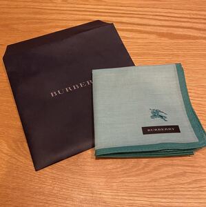 バーバリー ライセンスハンカチ 新品未使用 綿100%