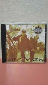 UK盤 GANG STARR ギャング・スター 「STEP IN THE ARENA」中古CDアルバム DJプレミア DJ PREMIER GURU