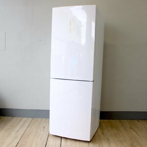 T227) Haier ノンフロン冷凍冷蔵庫 JR-NF340A 340L 2020年製 2ドア 右開き 大容量 スリット式グリップ 冷蔵庫 ハイアール 区っ切り棚冷凍室