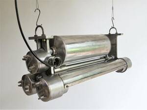 ■防爆ランプの高工社■ tube Lamp ビンテージ レア 日本製 インダストリアル アトリエ チューブランプ -168-2