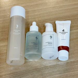 韓国コスメ ナンバーズイン 4個セット 3番 4番 6番 9番 化粧水 トナー セラム クリーム 基礎化粧品