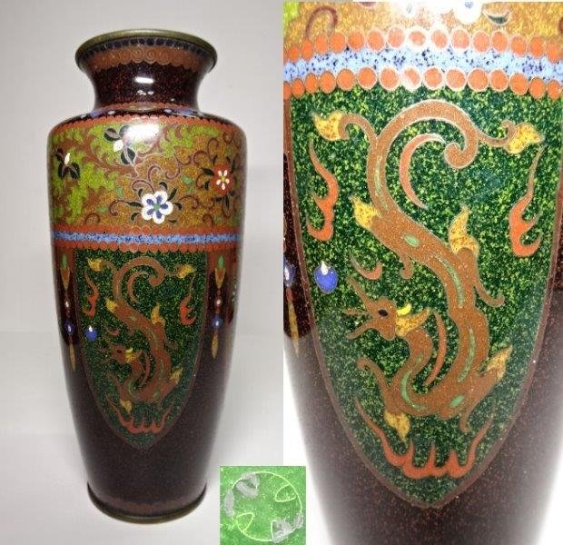 鋳銅花瓶
