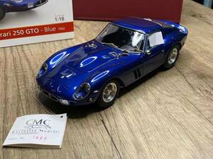 CMC 1:18 フェラーリFERRARI 250 GTO -Blue 1962