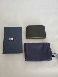 ディオール　Dior　カードケース　メンズ　レディス兼用　新品未使用　ブラック　