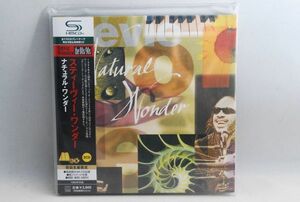 ☆美品 紙ジャケ 限定 SHM-CD スティービー・ワンダー ナチュラル・ワンダー Stevie Wonder Natural Wonder