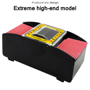 便利 シャッフル機 ボード ゲーム ポーカー トランプ 自動 カジノ カード ツール　xq0965
