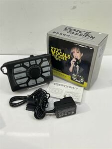 TC HELICON◆Perform-V/ボーカルエフェクター/箱・アダプター・USB付属/DC12V-(1A)/BLK