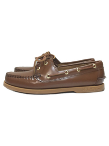G.H.Bass&Co.◆LTR BOAT SHOES/JETTY Ⅱ/デッキシューズ/US7/BRW/レザー/箱有