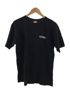 Supreme◆12aw/STAX RECORD TEE/M/コットン/BLK