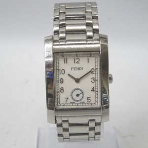 Ft1059721 フェンディ 腕時計 クラシコ ホワイト文字盤 レディース FENDI 中古