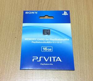 【新品 未開封品】SONY PS Vita メモリーカード 16GB Playstation PSVita 生産終了品
