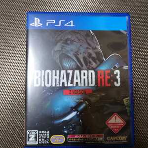 PS4　 BIOHAZARD RE:3　バイオハザードRE3 