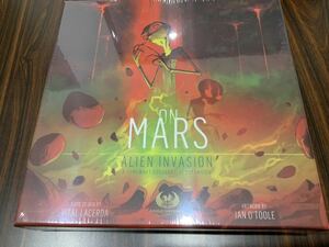 ボードゲーム 拡張　オンマーズ：エイリアン・インベージョン　 On Mars: Alien Invasion expansion from Kickstarter English Ed. 英語版
