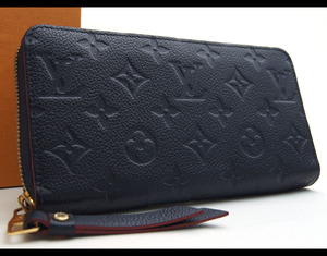 【使用わずか】 ルイヴィトン Louis Vuitton モノグラム アンプラント ジッピーウォレット 2019年製 メンズ 長財布 マリーヌルージュ