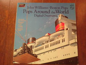 蘭PHILIPS POPS AROUNDO THE WORLD BOSTON POPS JOHN WILLIAMS ジョン・ウイリアムス　ボストンポップス