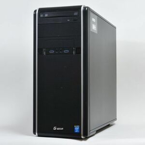  第8世代 Core i7-8700（6C12T、3.20GHz)／GeForce GTX 搭載／ゲーミングPC／G-GEAR ケース／検：TSUKUMO eX.computer ツクモ