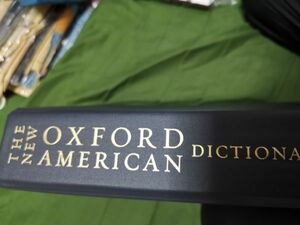 The New Oxford American Dictionary 2nd Edition